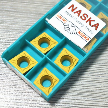 納斯卡CCMT120408（R0.8）鋼件專用菱形硬質合金涂層數控車刀片鏜刀片刀粒