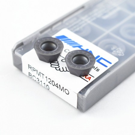 海納RPMT1204MO(R6)數控模具銑刀盤鋼件刀片R6數控銑刀片合金數控刀粒